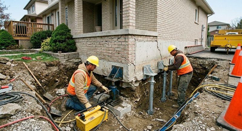 Structural Foundation Repair in Cheltenham, MD