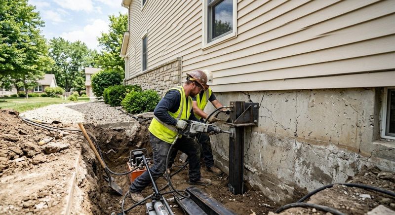 Structural Foundation Repair in Chesapeake Beach, MD