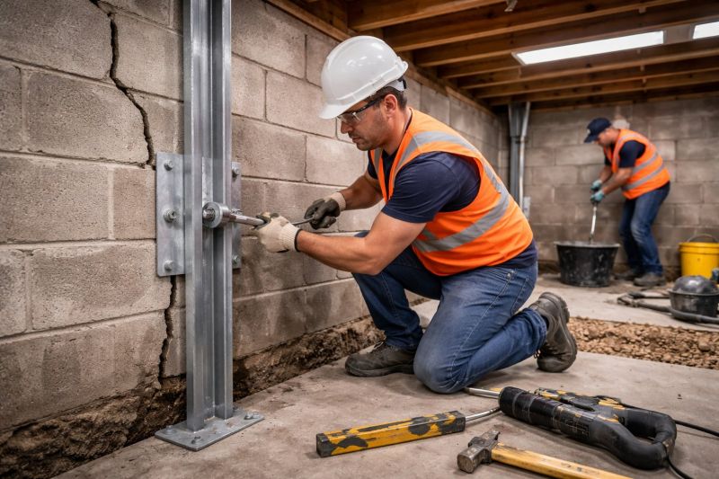 Structural Foundation Repair in Clinton, MD