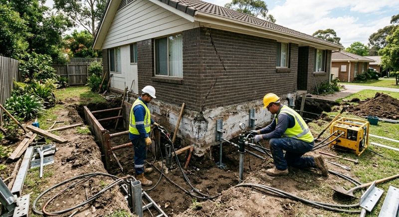 Structural Foundation Repair in Dunkirk, MD