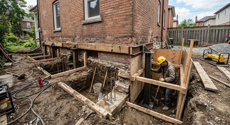 Structural Underpinning in Prince Frederick, MD